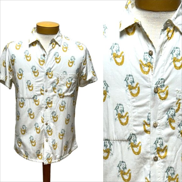 Hawaiian shirt lined with fleece - Picture 1 of 12